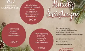 Chochołowskie Termy oferują pakiety świąteczne. Sprawdź, czy termy chochołowskie są otwarte w święta bożego narodzenia i zarezerwuj relaks.