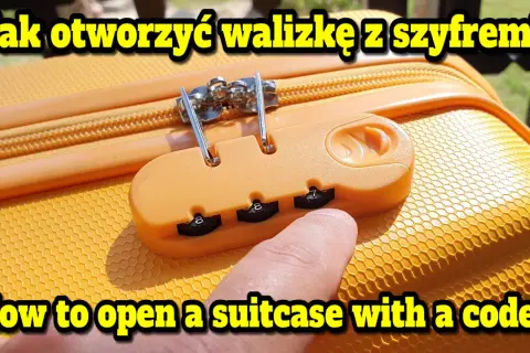 Jak otworzyć walizkę na szyfr, gdy zapomniałeś kodu? Sprawdź metody