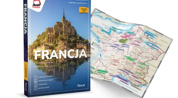 Przewodnik po Francji z mapą, który pomoże zaplanować podróż i sprawdzić, czy we Francji jest euro.