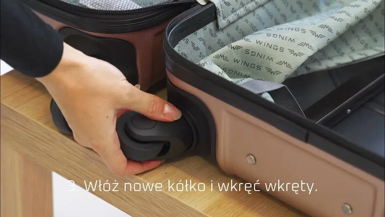 Jak wymienić kółka w walizce i uniknąć kosztownych napraw