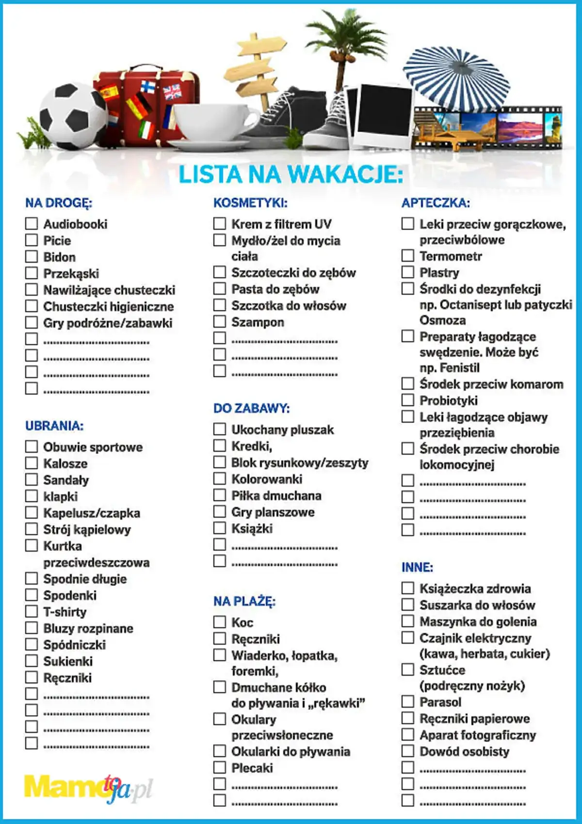Zdjęcie Co zabrać na wakacje do Chorwacji z dziećmi – lista rzeczy, których nie możesz zapomnieć