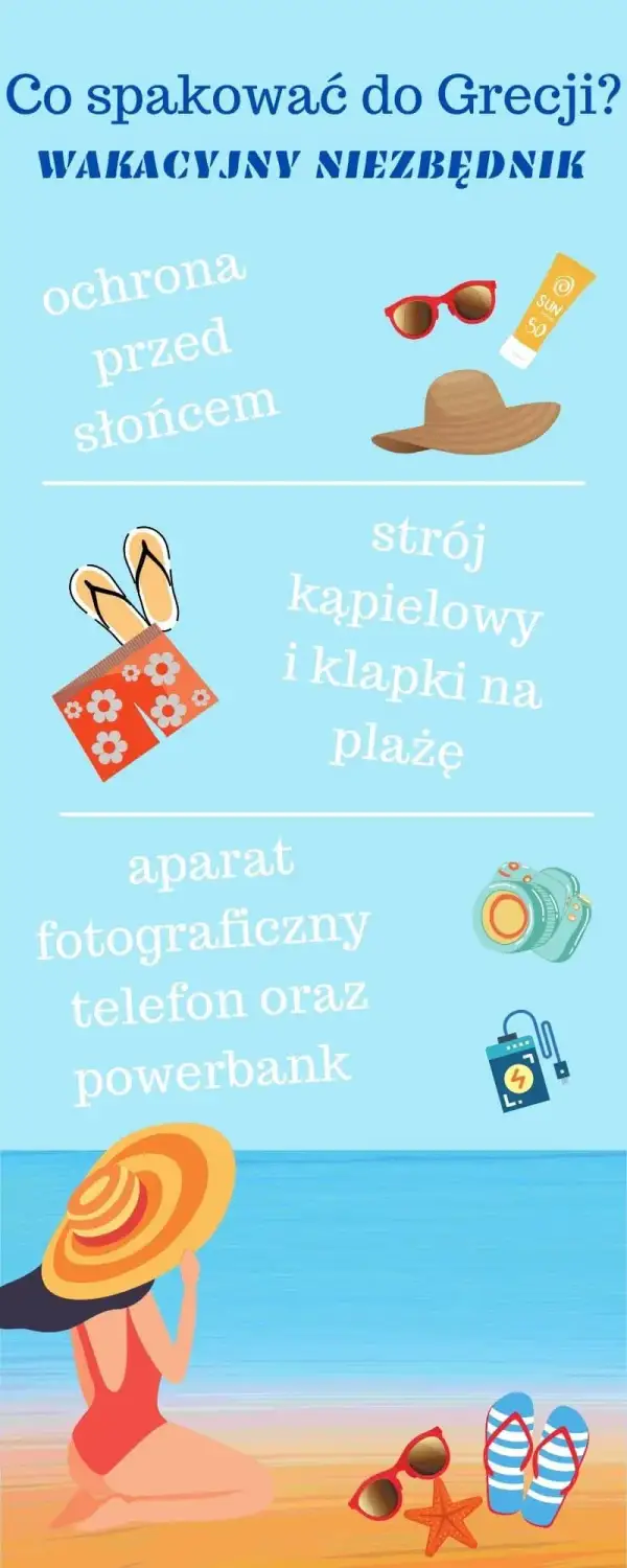 Co zabrać na wakacje do Grecji all inclusive? Lista rzeczy, których nie możesz zapomnieć!